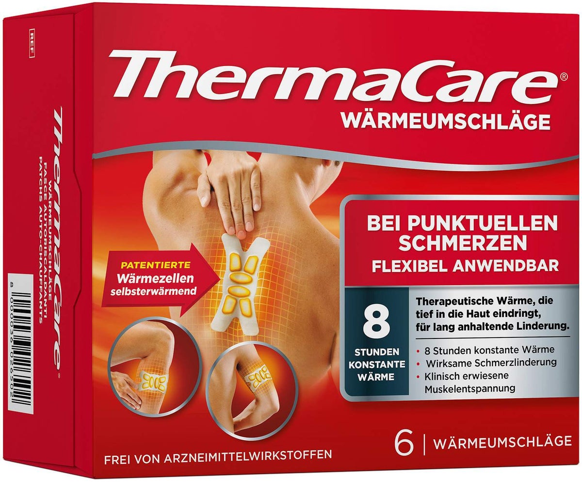 Thermacare bei punktuellen Schmerzen 6 Stück