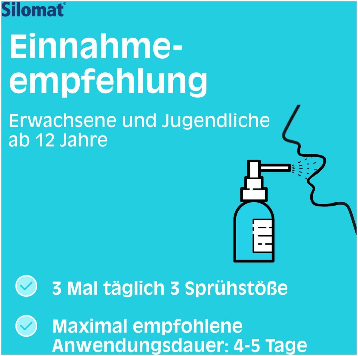 Silomat 10 mg Hustenlöser Spray mit Ambroxolhydrochlorid