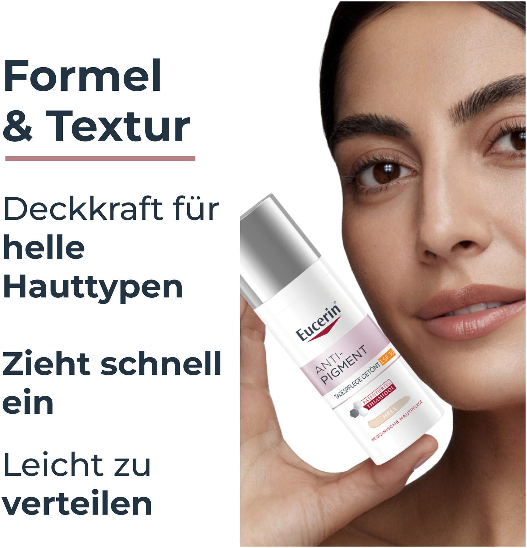 Eucerin Anti-Pigment Tagespflege Getönt hell 50 ml Creme