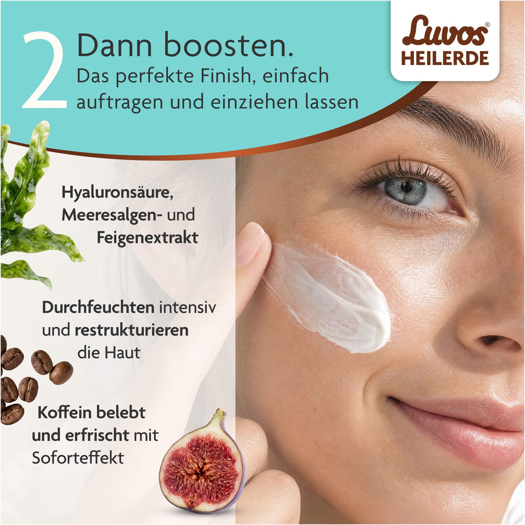Luvos Heilerde Hydro Booster Mit Clean Maske 2 + 7,5 ml