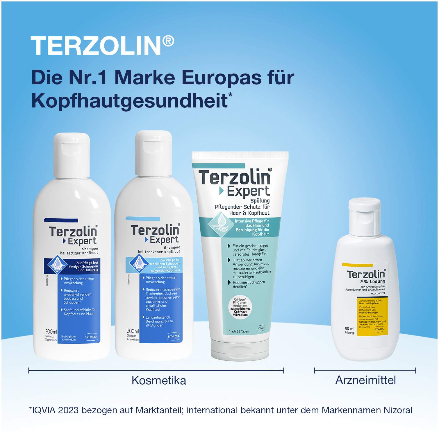 Terzolin Expert Shampoo bei trockener Kopfhaut 200 ml