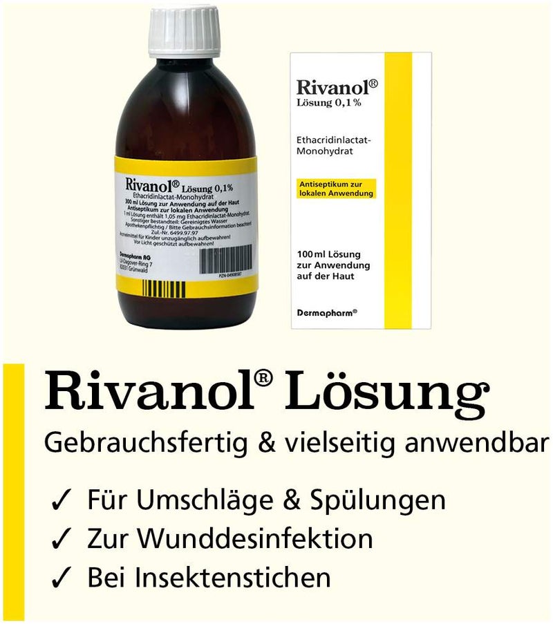 Rivanol Lösung 0,1% 500 ml