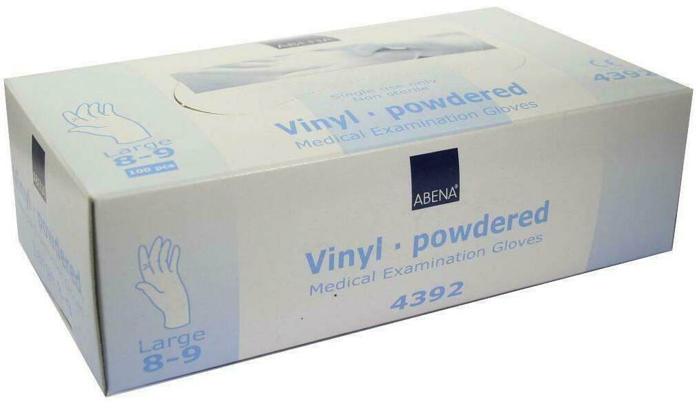 Vinyl Handschuhe Large 100 Stück