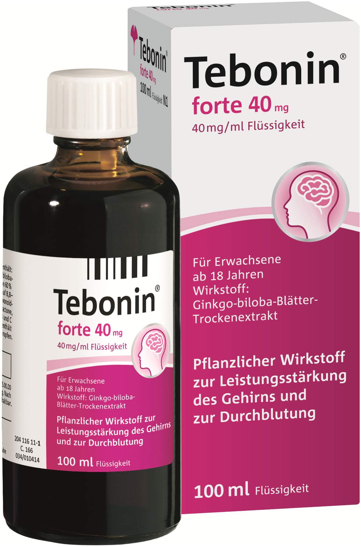 Tebonin Forte 40 mg 100 ml Lösung