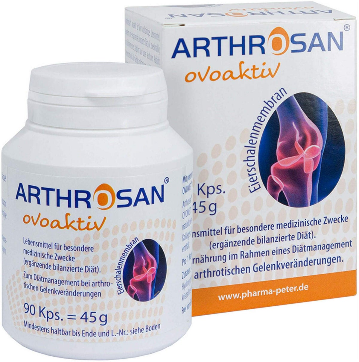 Arthrosan Ovoaktiv Eierschalenmembran 90 Kapseln