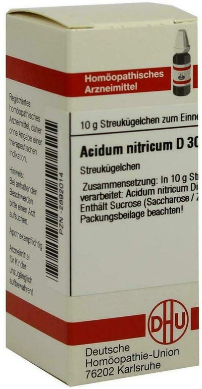 Dhu Acidum Nitricum D30 Globuli