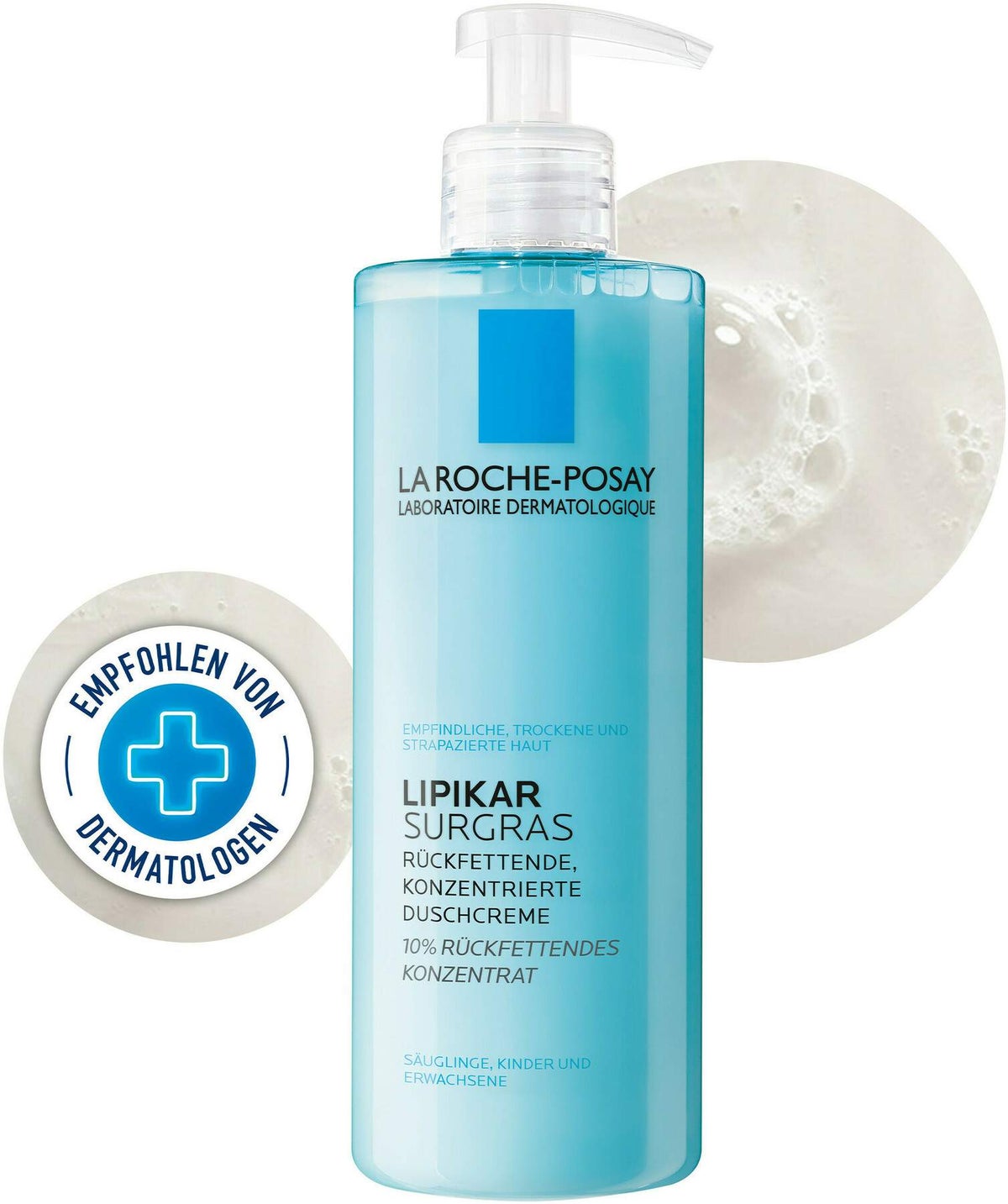 La Roche Posay Lipikar Surgras Duschcreme 400 ml Duschgel