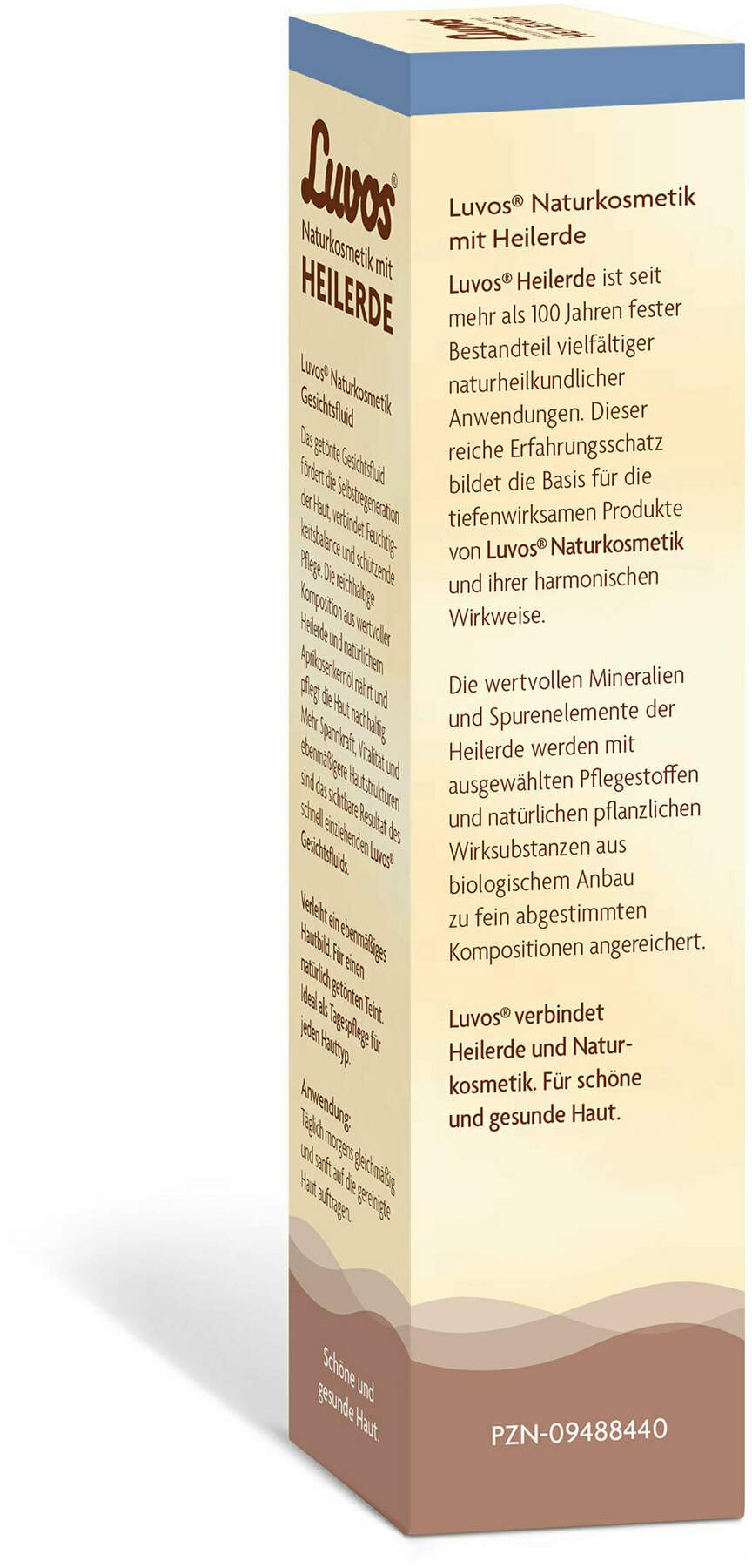 Luvos Naturkosmetik Getöntes Gesichtsfluid Hell 50 ml