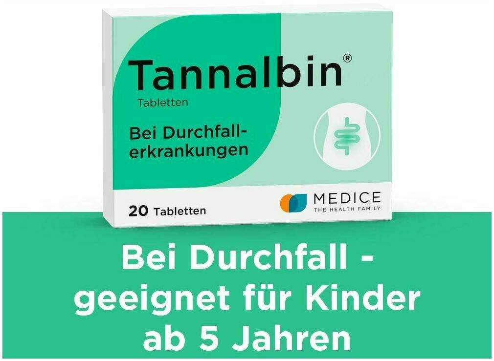 Tannalbin 20 Tabletten