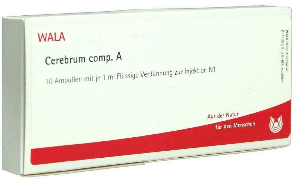 Wala Cerebrum Comp. A 10 X 1 ml Ampullen