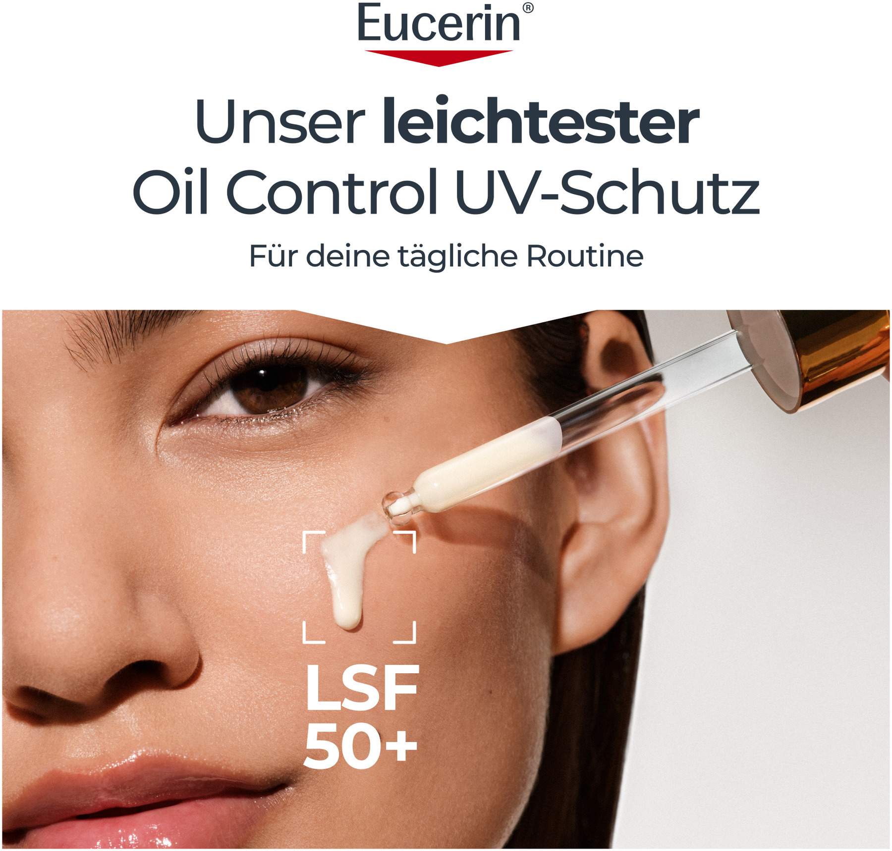 Eucerin Sun Oil Control Face Tägliches UV-Serum LSF 50+ 30 ml