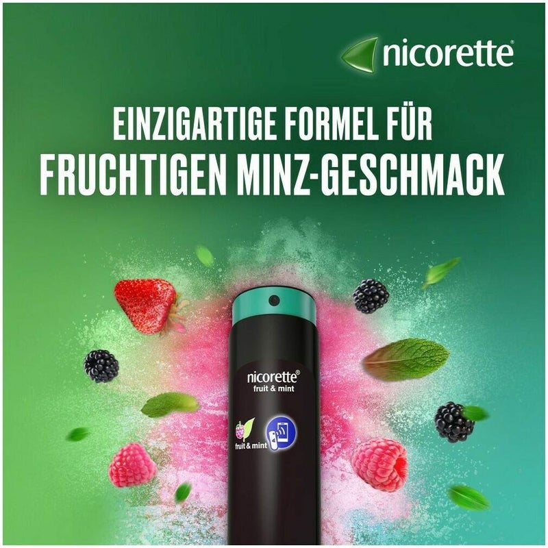 Nicorette Fruit & Mint Spray 1 mg 2 Stück