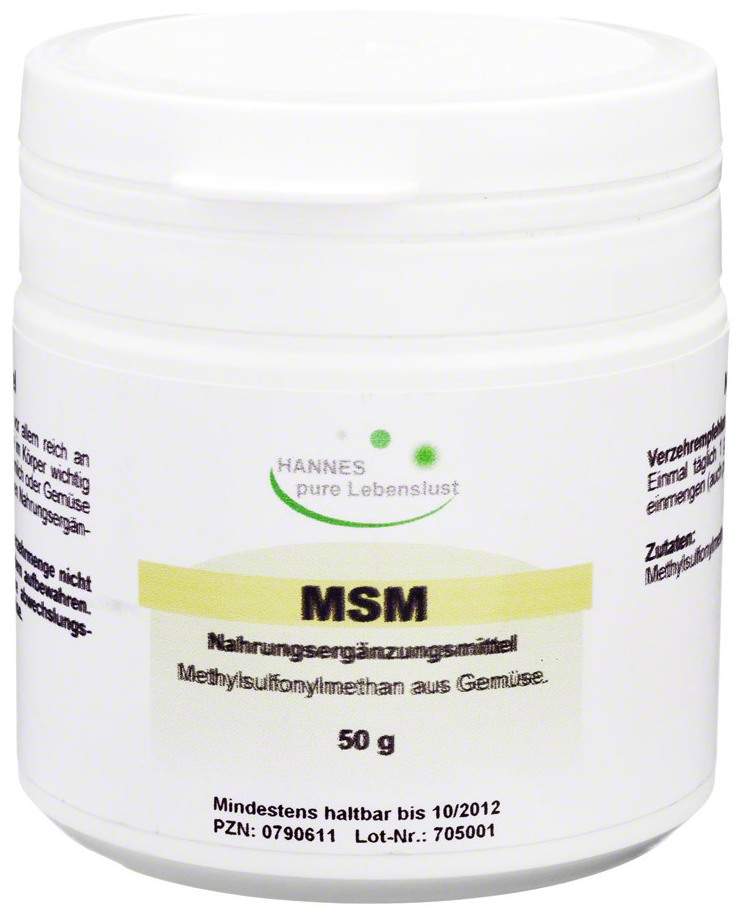 Msm Nahrungsergänzungsmittel 50 G Pulver Gemüse