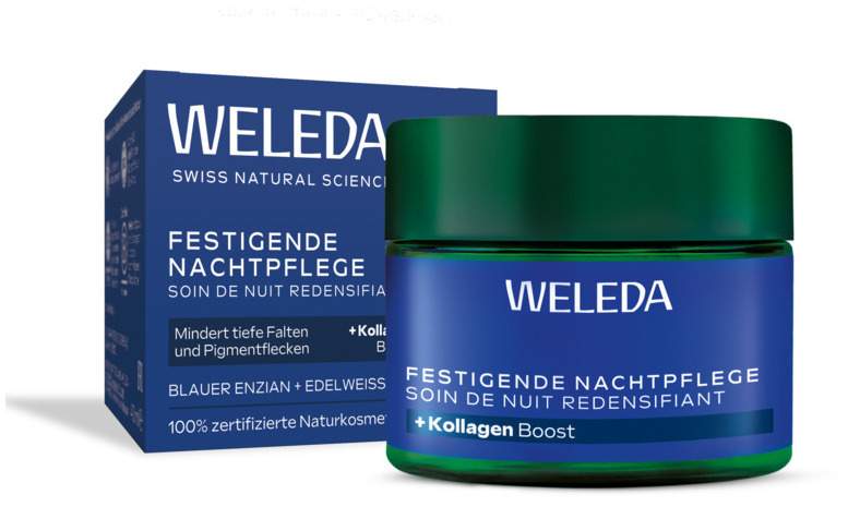 Weleda Festigende Nachtpflege Blauer Enzian & Edelweiß 40 ml