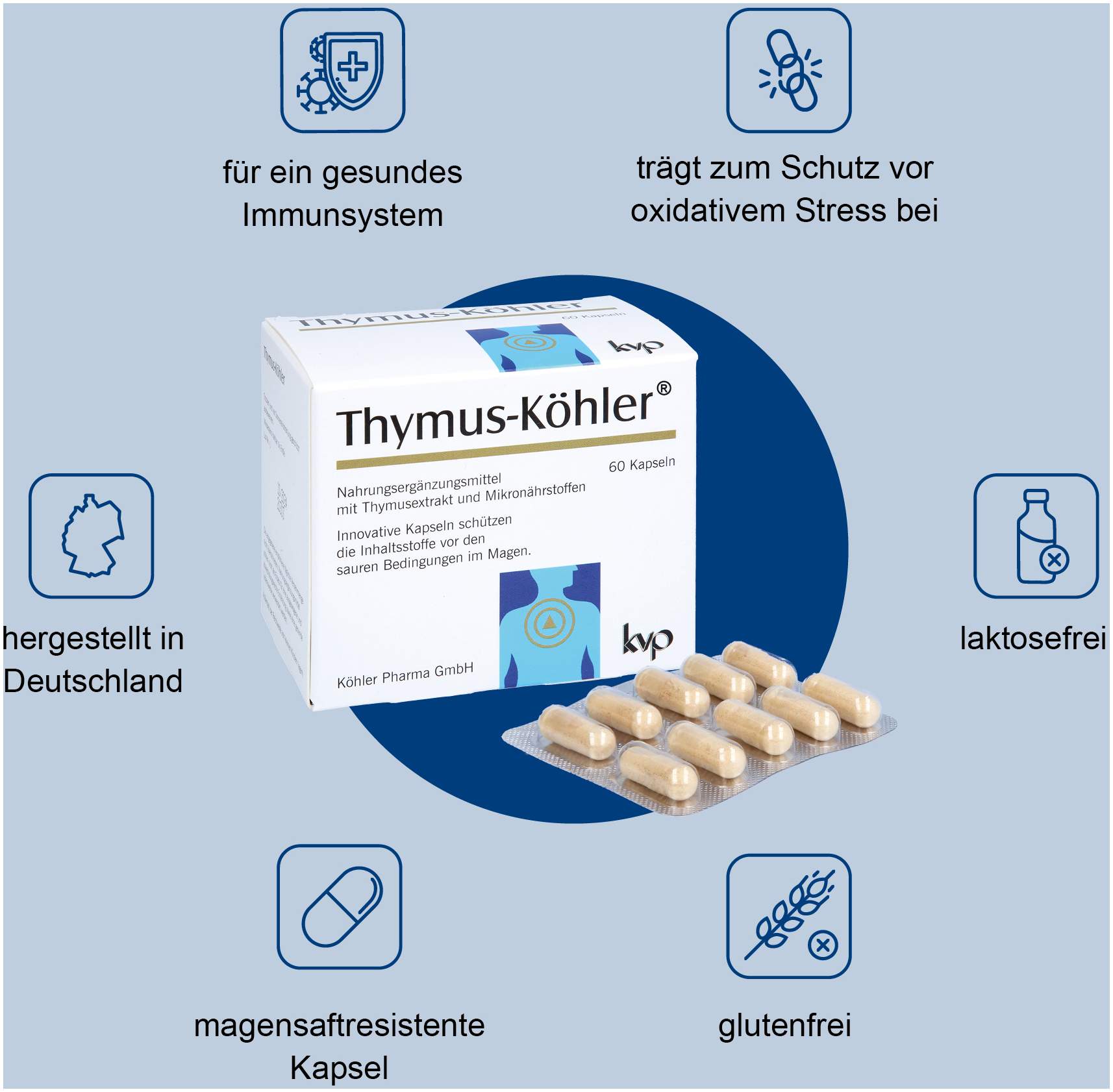 Thymus Köhler® 60 Kapseln