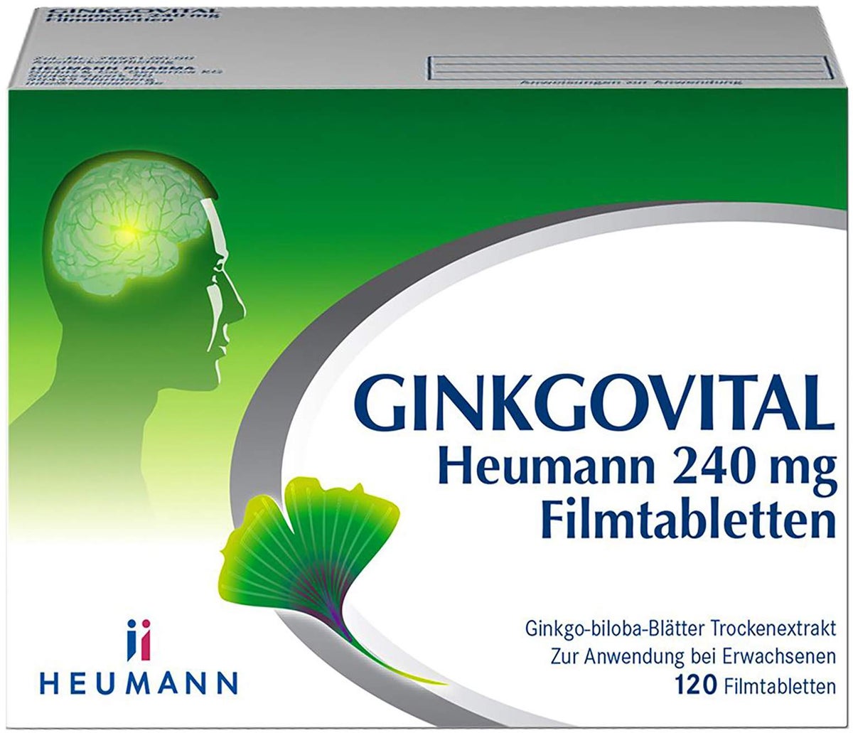 Ginkgovital Heumann 240 mg 120 Filmtabletten