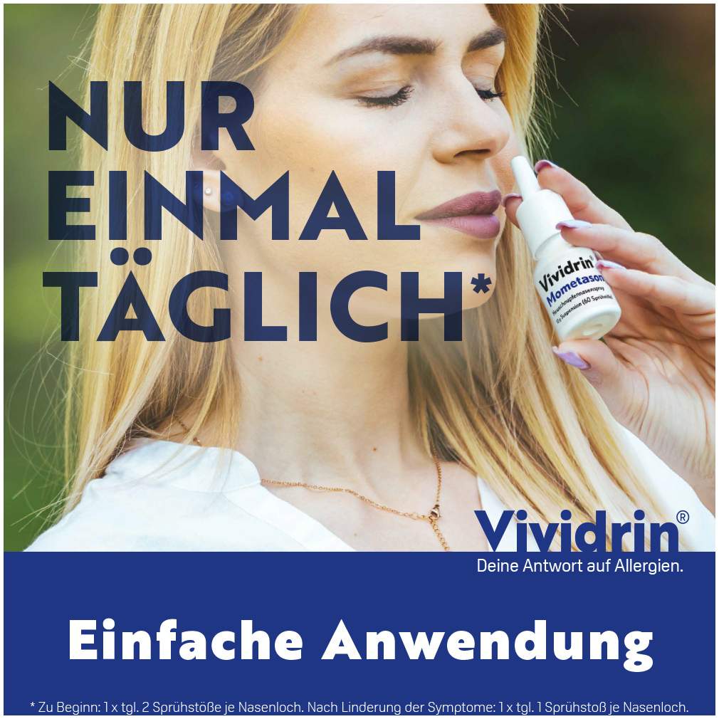 Vividrin Mometason Heuschnupfennasenspray 10 g