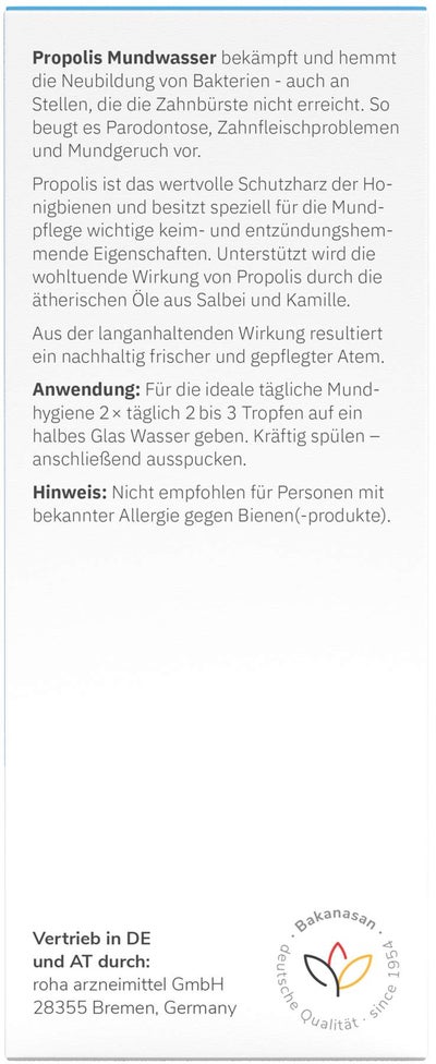 Bakanasan Propolis Mundwasser 50ml