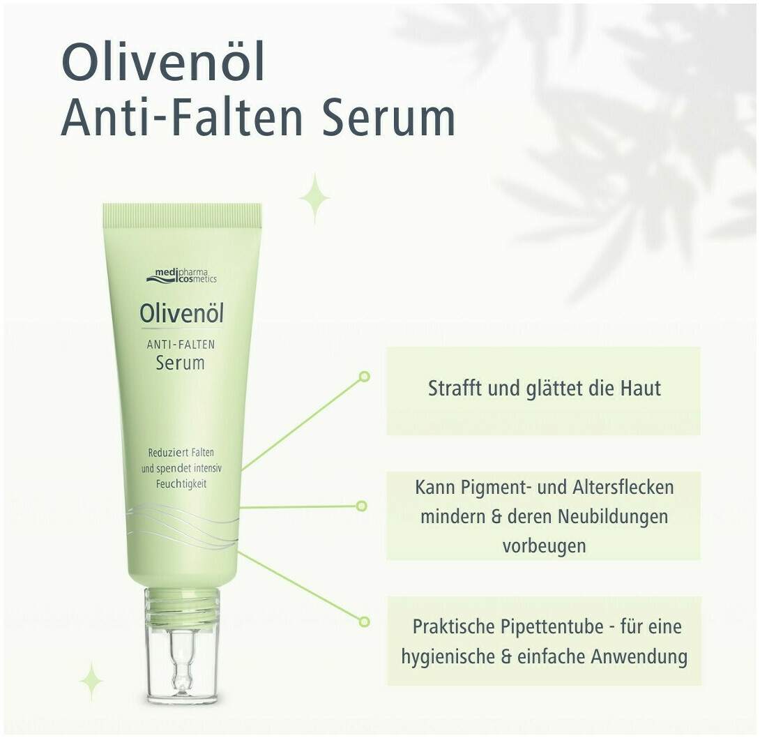 medipharma cosmetics Olivenöl Anti-Falten Serum 30 ml