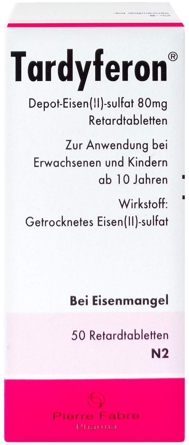 Tardyferon Retardtabletten 50 Stück