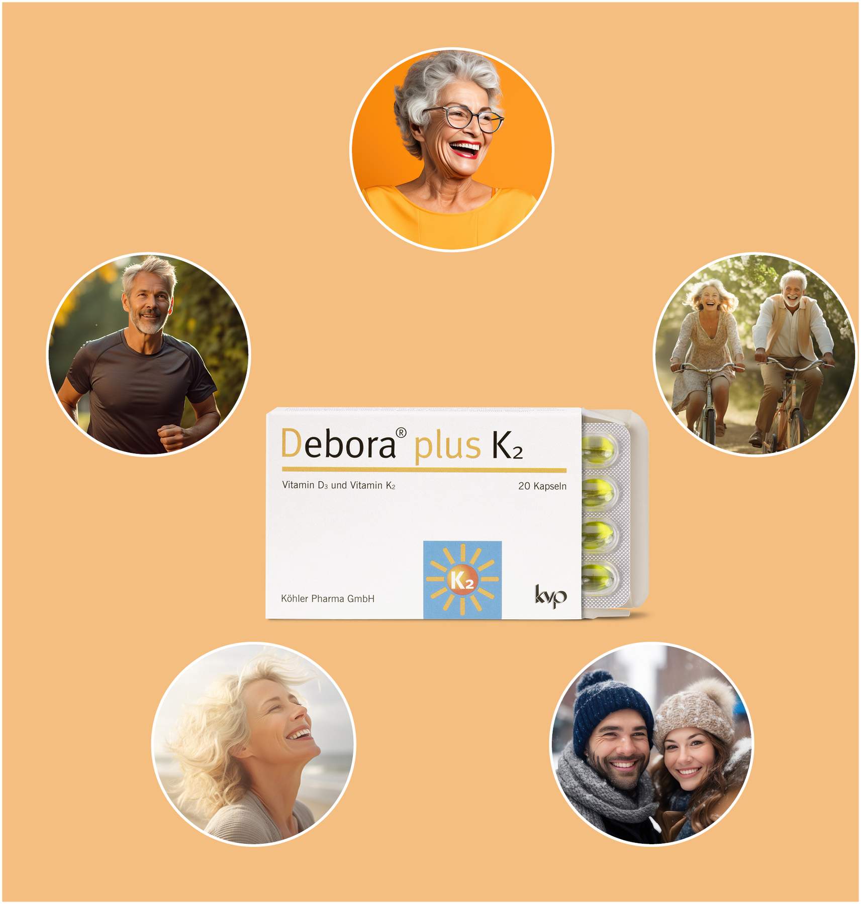 Debora Plus K2 20 Kapseln