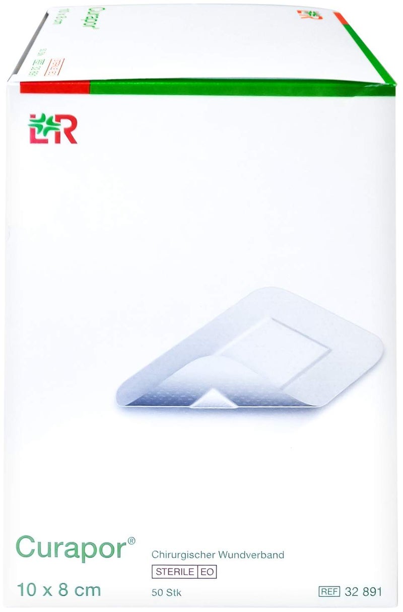 Curapor Wundverband Steril 8 X 10 cm 50 Pflaster