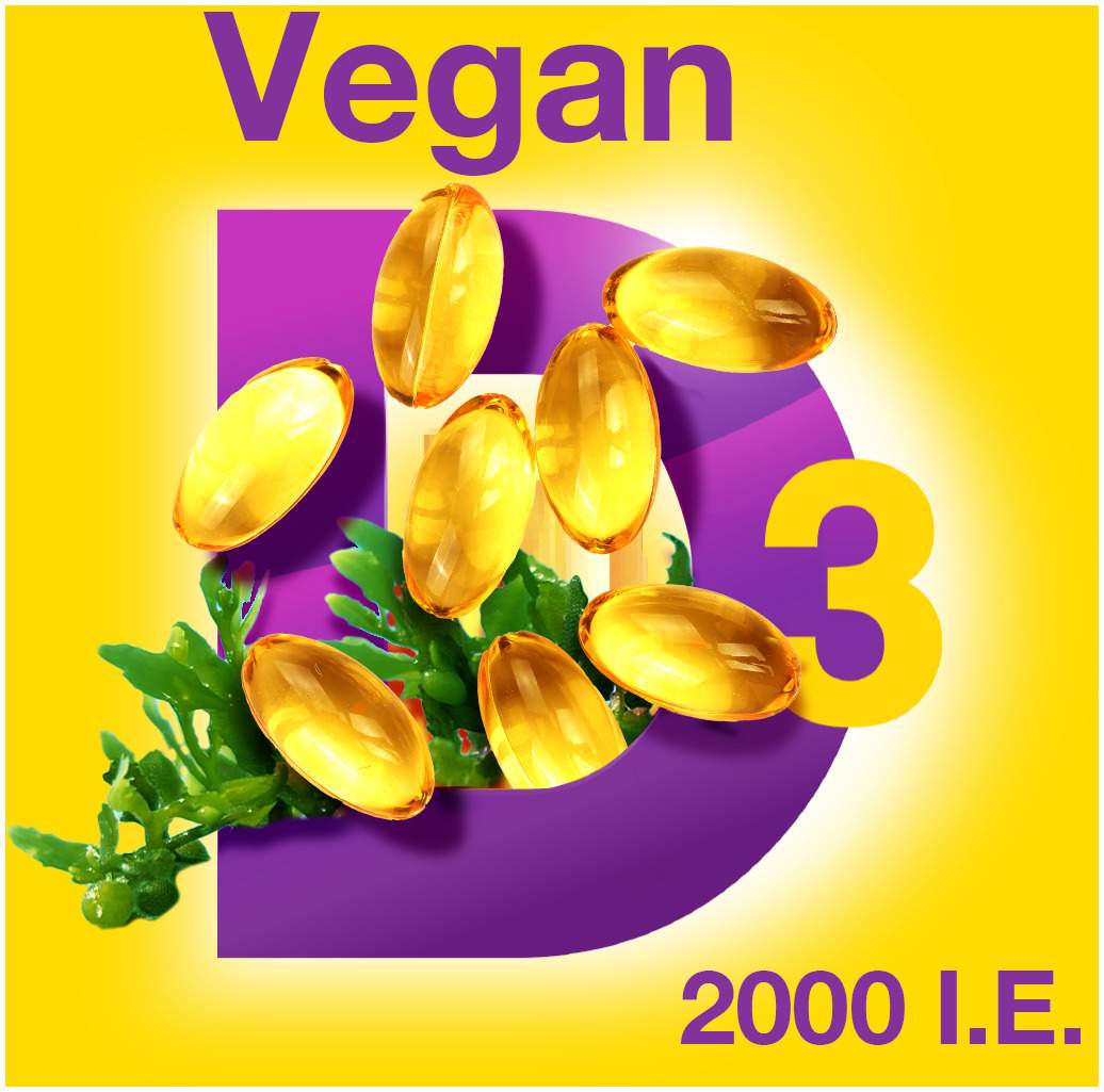 Vigantolvit 2000 I.E. Vitamin D3 vegan 120 Kapseln