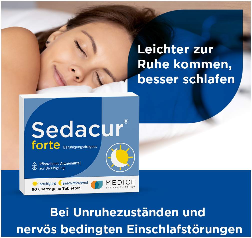 Sedacur Forte Beruhigungsdragees 60 Stück