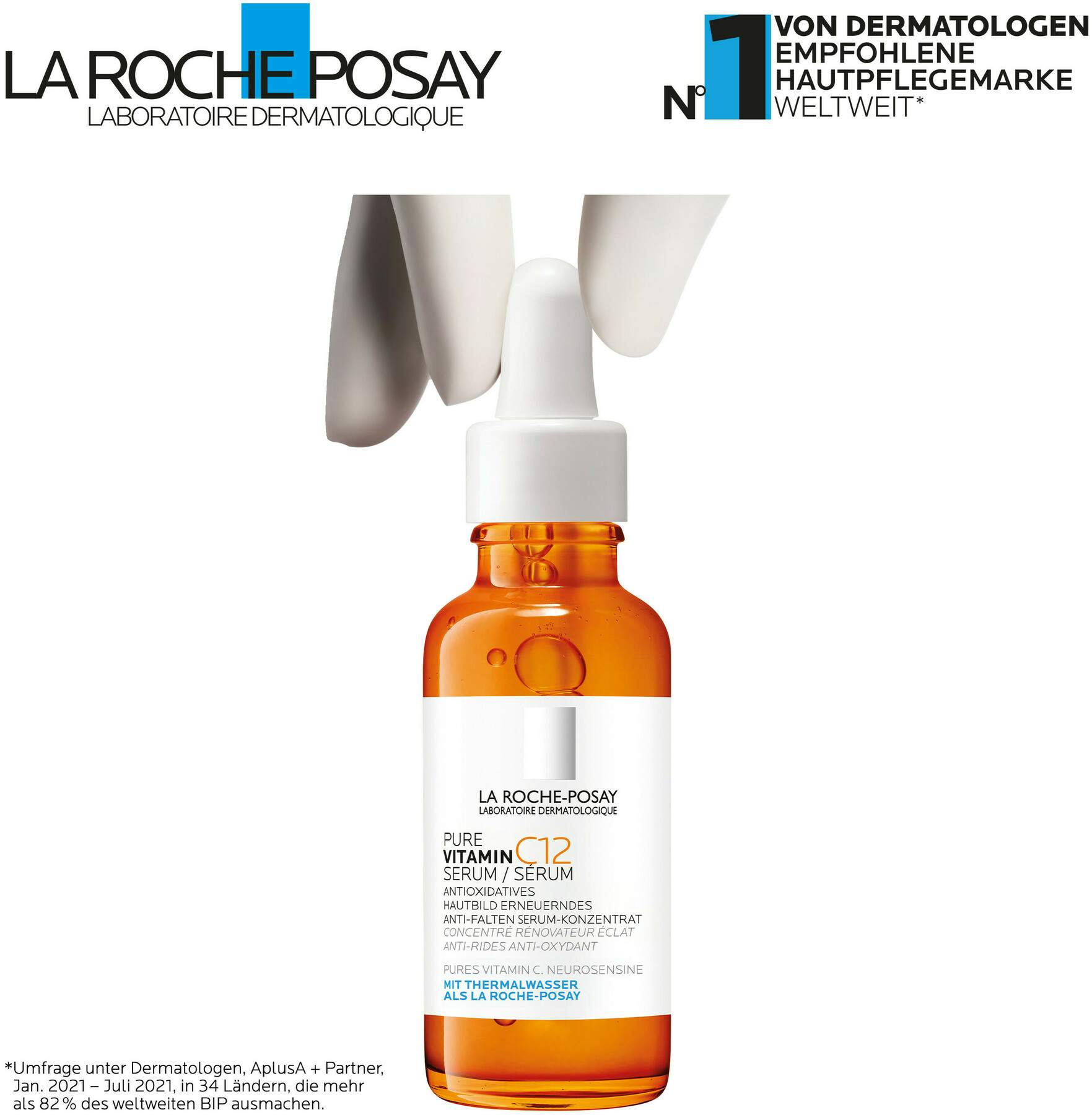 La Roche Posay Pure Vitamin C12 Serum 30 ml + gratis Anthelios Anti-Pigment Fluid 15 ml