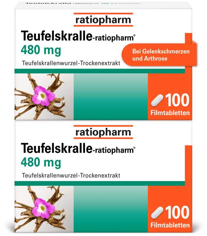 Teufelskralle-ratiopharm 480 mg - 200 Filmtabletten