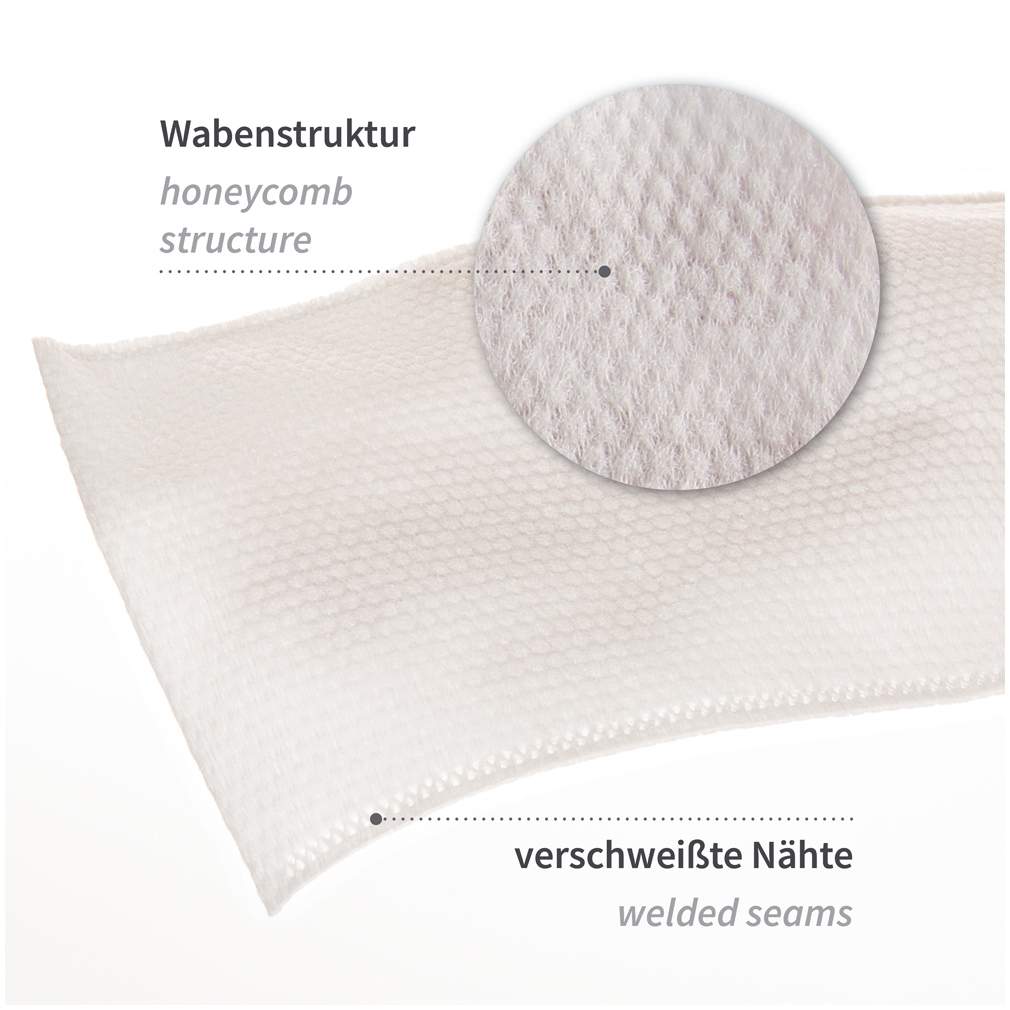 Waschhandschuh Soft Spunlace 15 x 22 cm 50 Stück