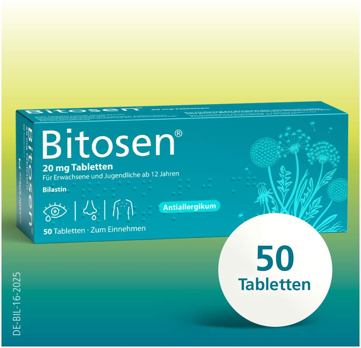 Bitosen 20 mg 50 Tabletten