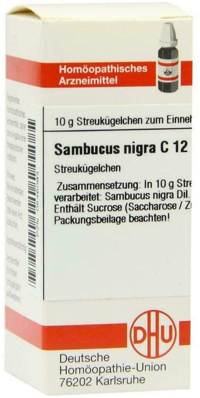 Dhu Sambucus Nigra C12 Globuli