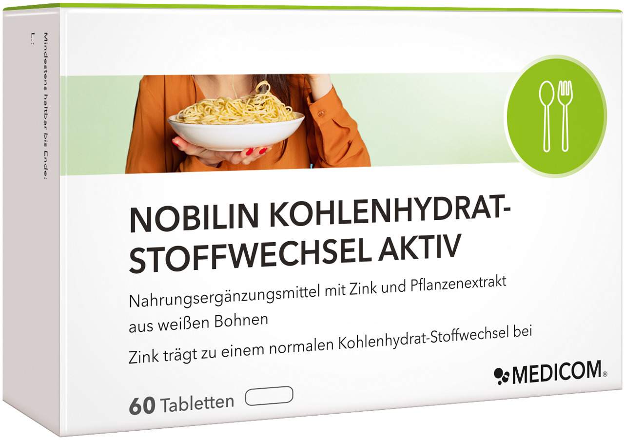 Nobilin Kohlenhydrat-Stoffwechsel Aktiv 60 Tabletten