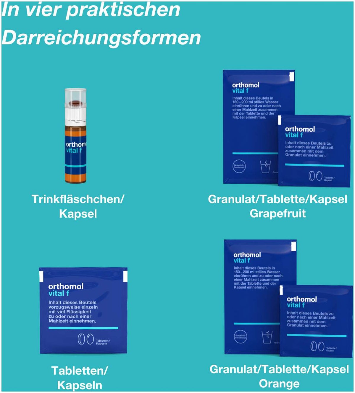 Orthomol Vital F 7 Trinkfläschchen
