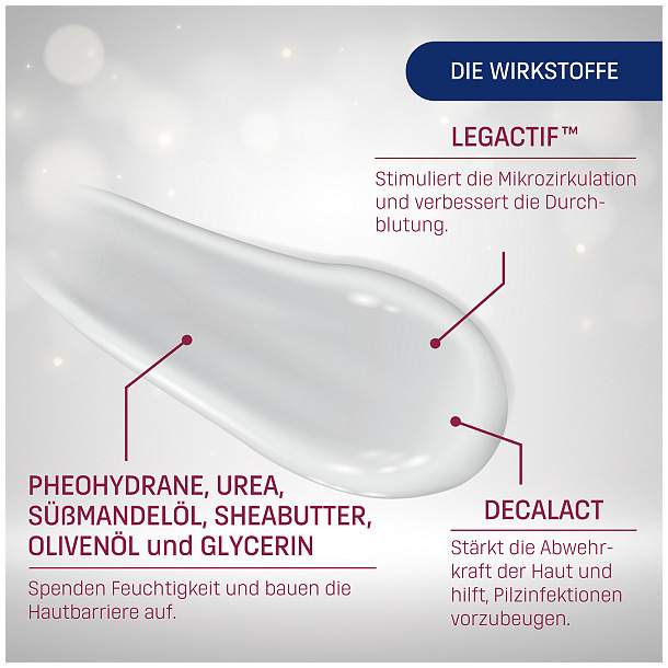 Eubos Diabetische Hautpflege Fuß und Bein 100 ml Creme