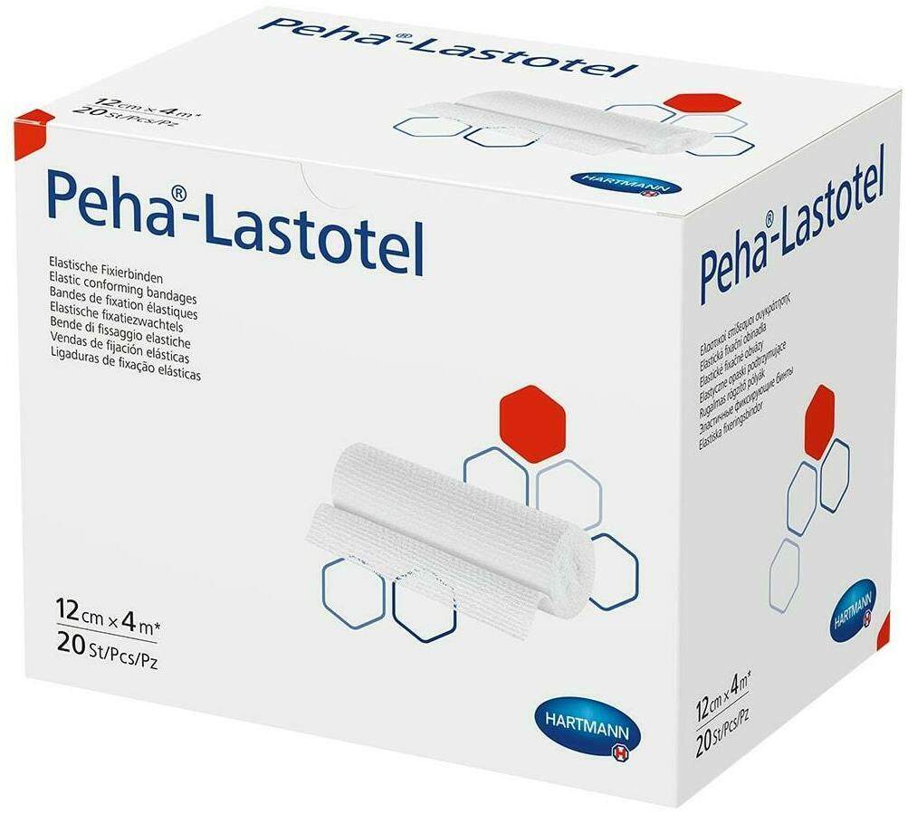 Peha Lastotel Fixierbinde 12 cm X 4 M 20 Binden
