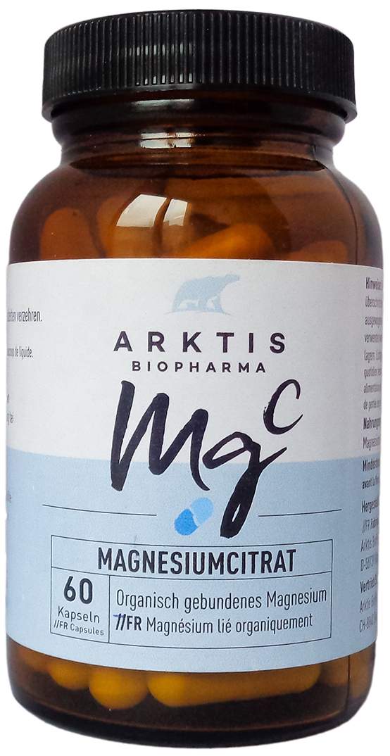 Arktis Magnesiumcitrat mg C 60 Kapseln