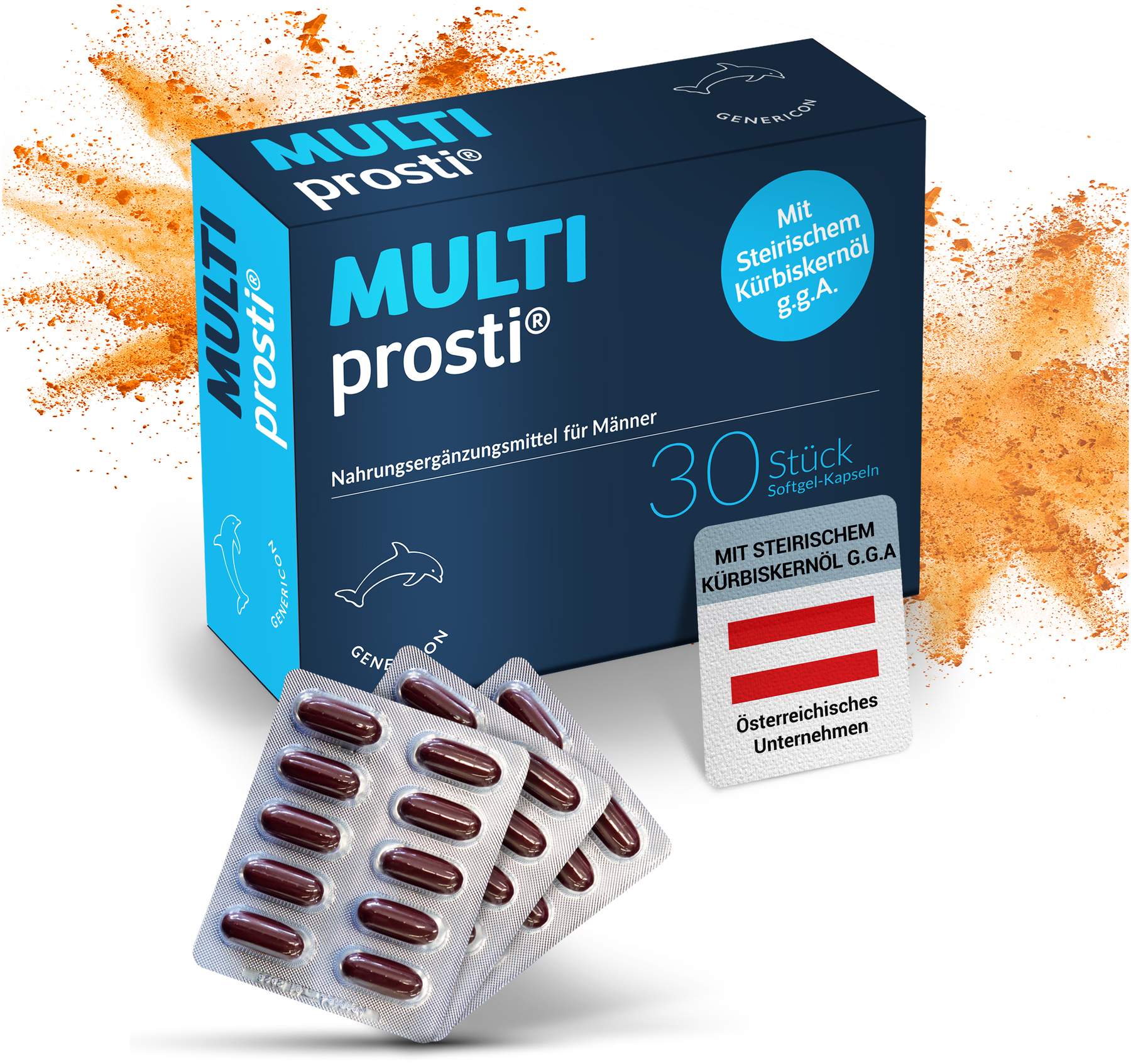 Multiprosti Softgel-Kapseln 30 Stück