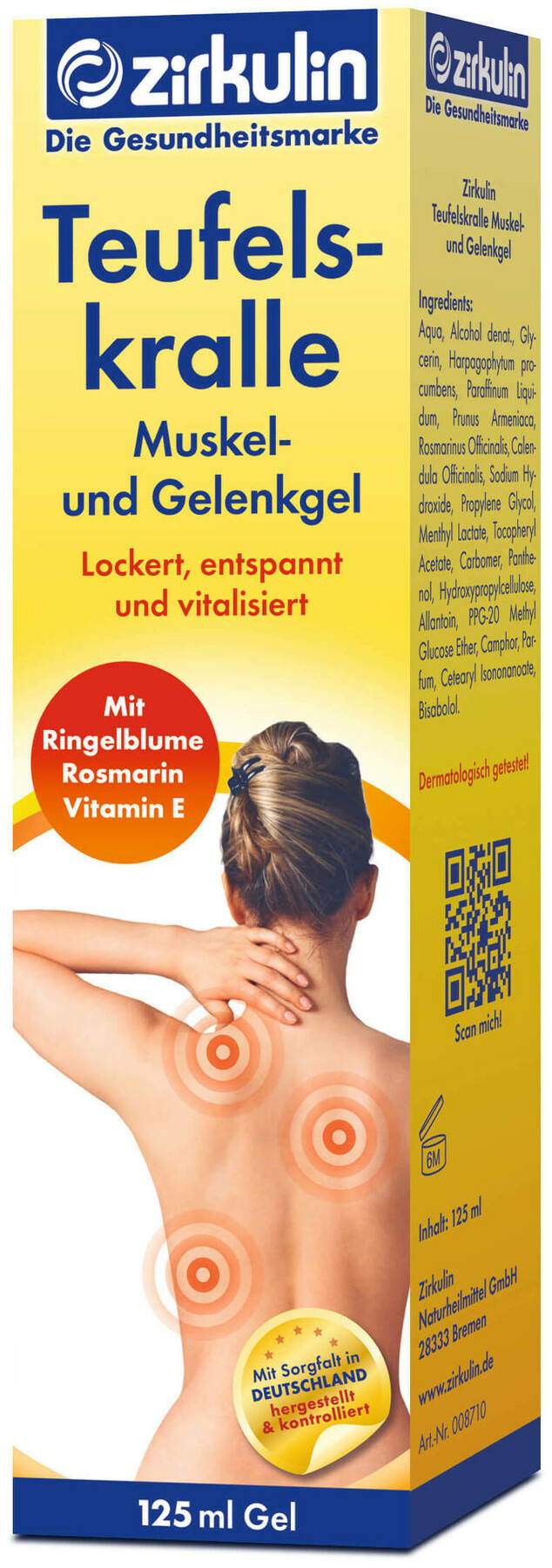 Zirkulin Teufelskralle Muskel- und Gelenkgel 125 ml Gel