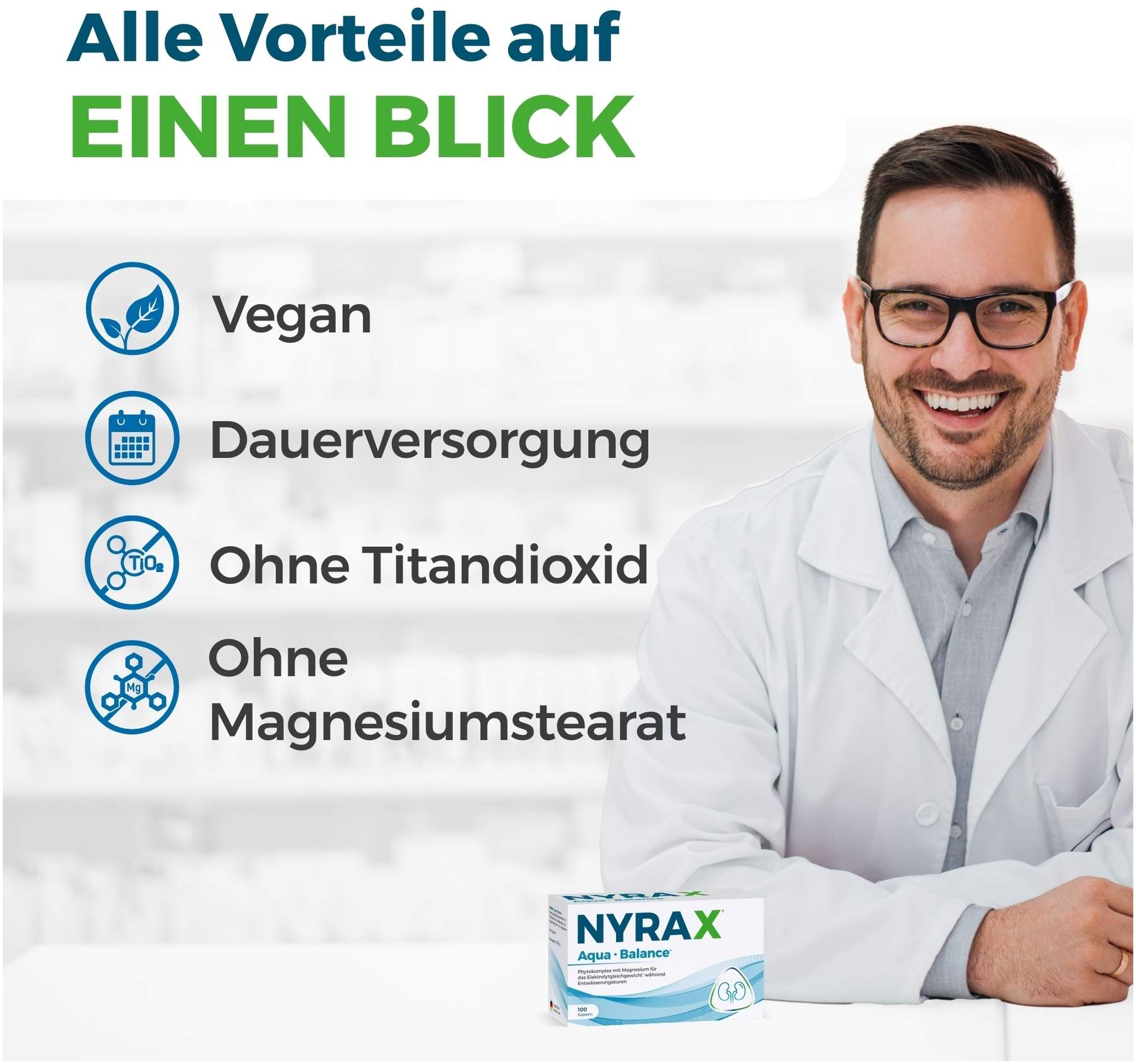 Nyrax Aqua Balance 100 Kapseln