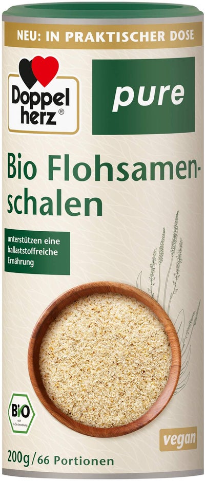 Doppelherz Pure Bio Flohsamenschalen Pulver 200 G