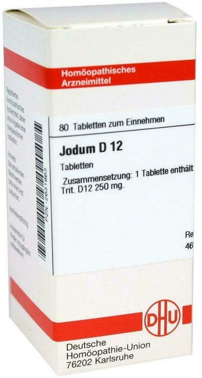 Dhu Jodum D12 80 Tabletten