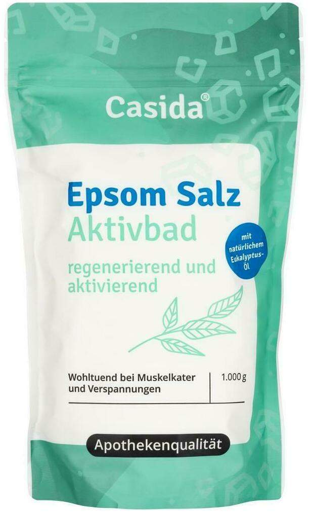 Epsom Salz Aktivbad Mit Eukalyptus