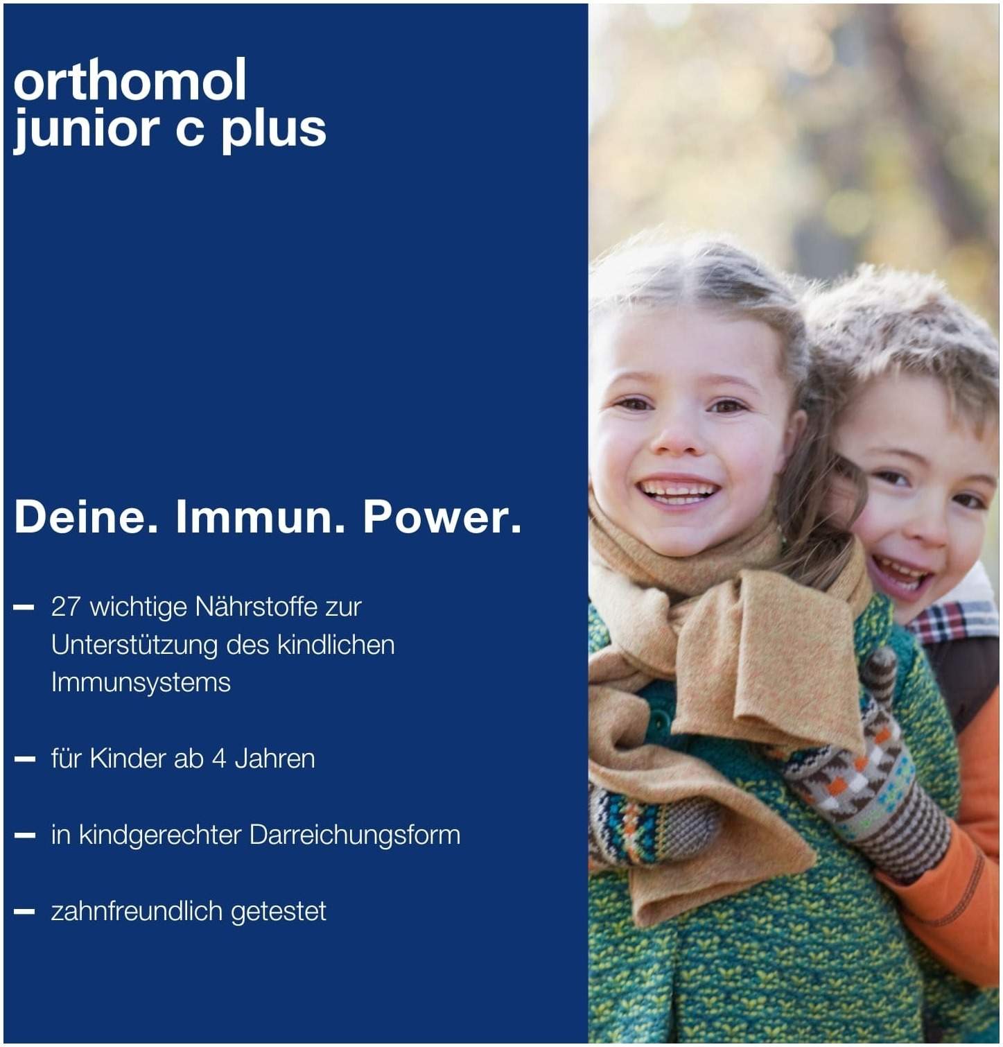 Orthomol Junior C Plus Granulat Himbeer-Limette 30 Stück