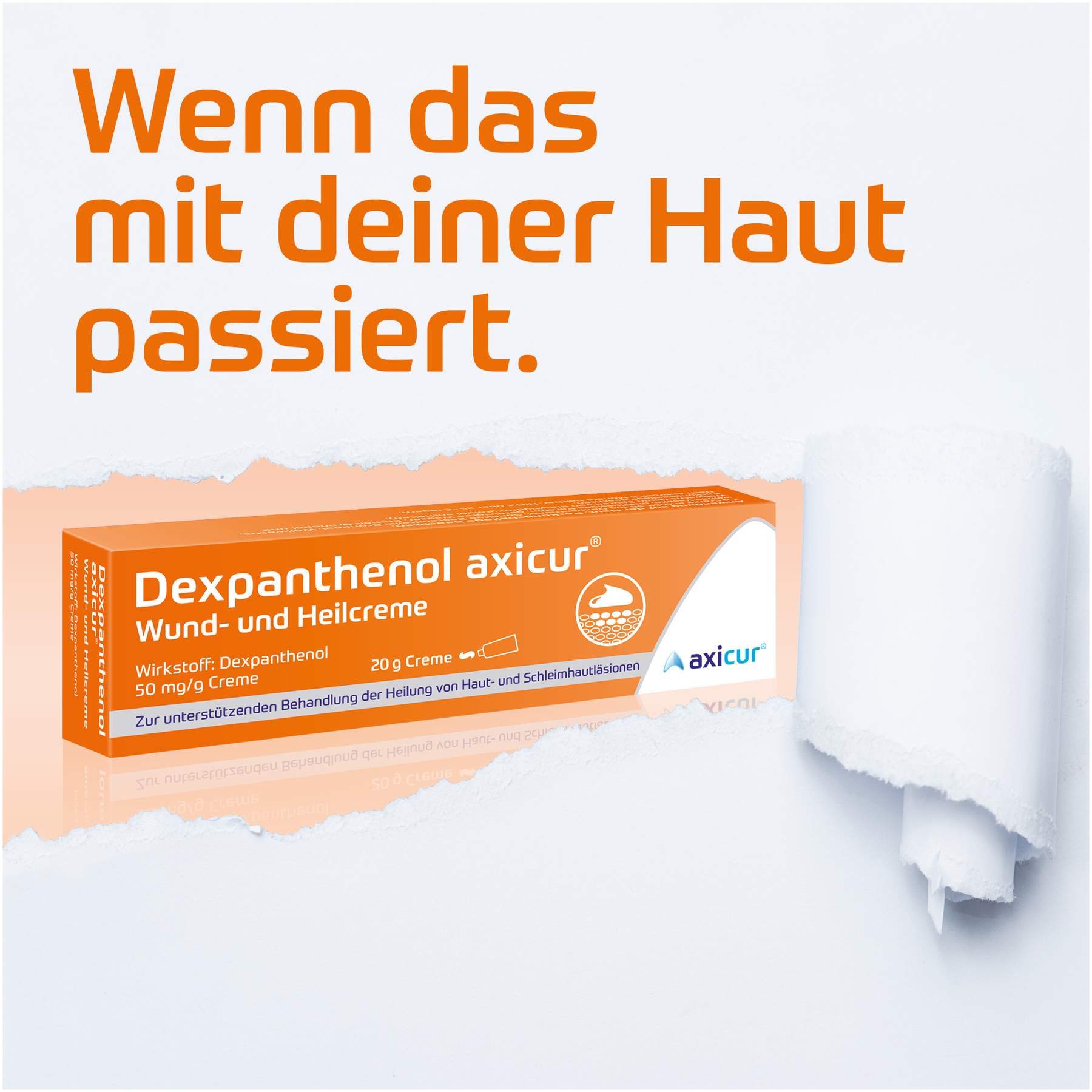 Dexpanthenol Axicur Wund- und Heilcreme 20 G