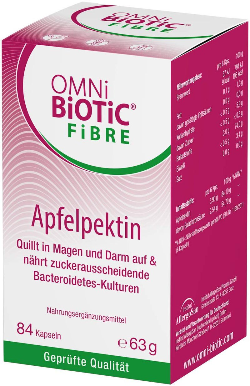 Omni Biotic Fibre Apfelpektin 84 Kapseln
