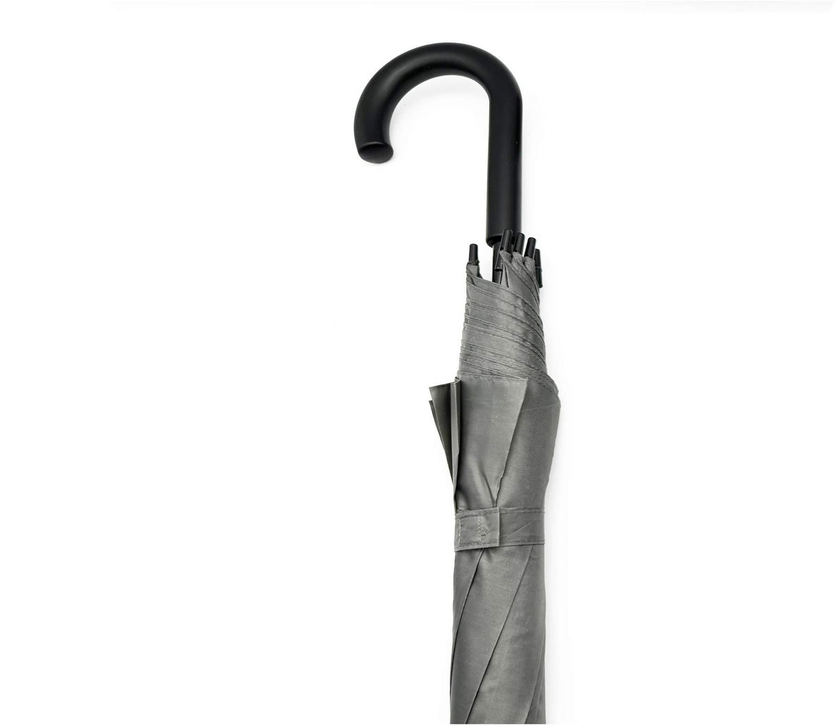 Sturm Regenschirm 65 cm grau