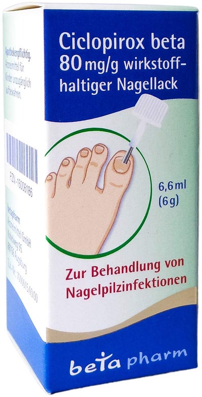 Ciclopirox Beta 80 mg Pro G Wirkstoffhalt.Nagellack 6,6 G