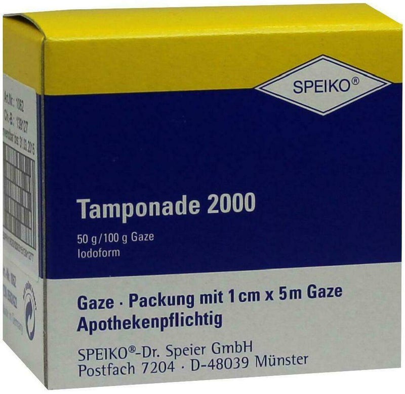 Tamponade 2000 1cmx5m Getränkt